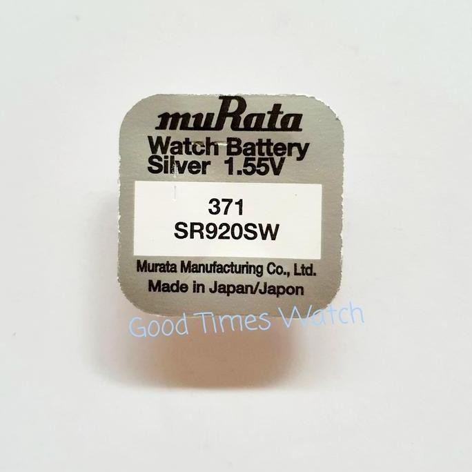 New  BATERAI MURATA 371 SR920SW SR 920SW SR 920 BATTERY ORIGINAL