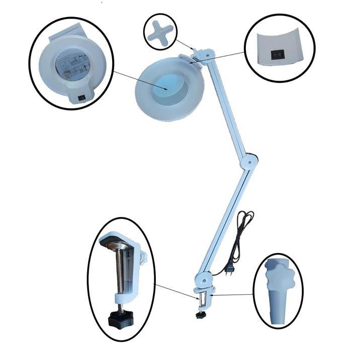 

Lampu Service Kaca Pembesar Led Cody 178L Putih