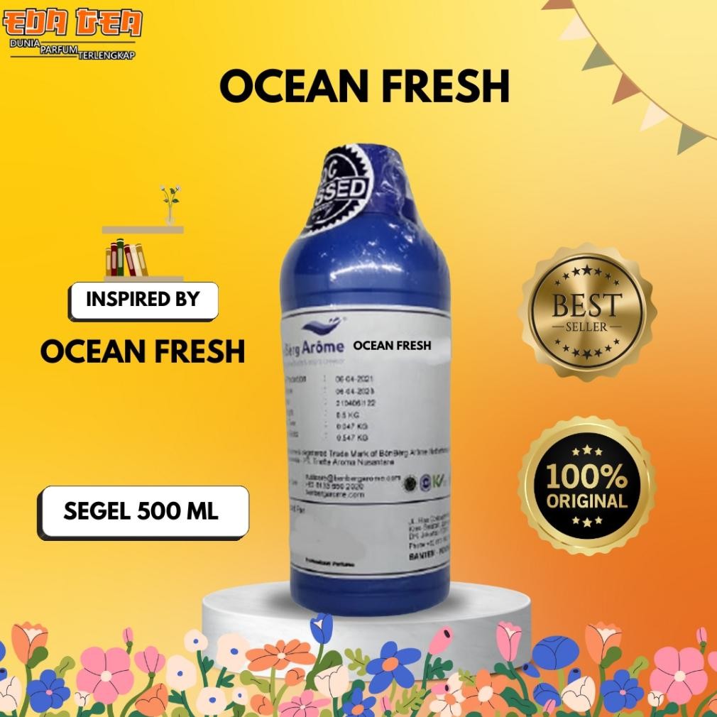 Terlaris Bibit Parfum Laundry Ocean Fresh | Benberg 500Ml Segel