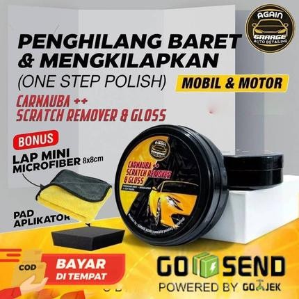 Penghilang Baret Body Mobil Motor Carnauba Scratch Remover Garasi Agan Nugi
