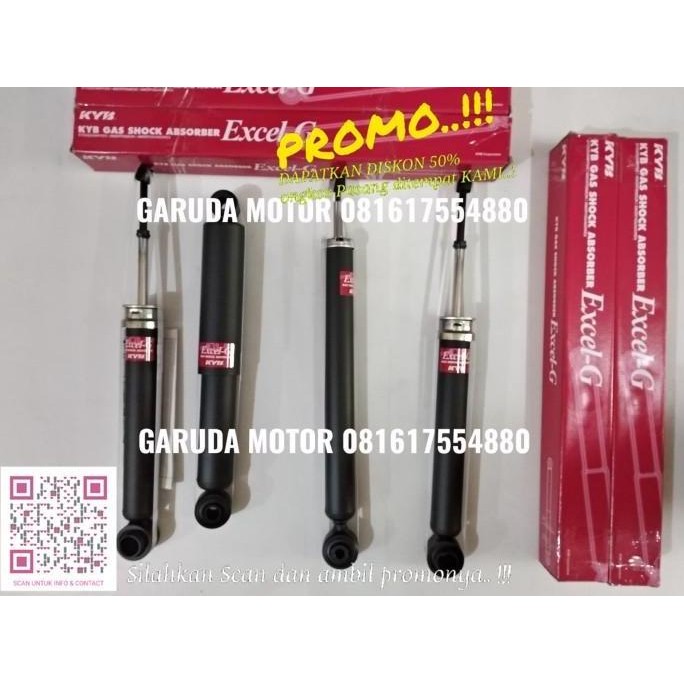 SHOCK KAYABA EXCEL G NISSAN LIVINA /LIVINA X GEAR BAGIAN BELAKANG