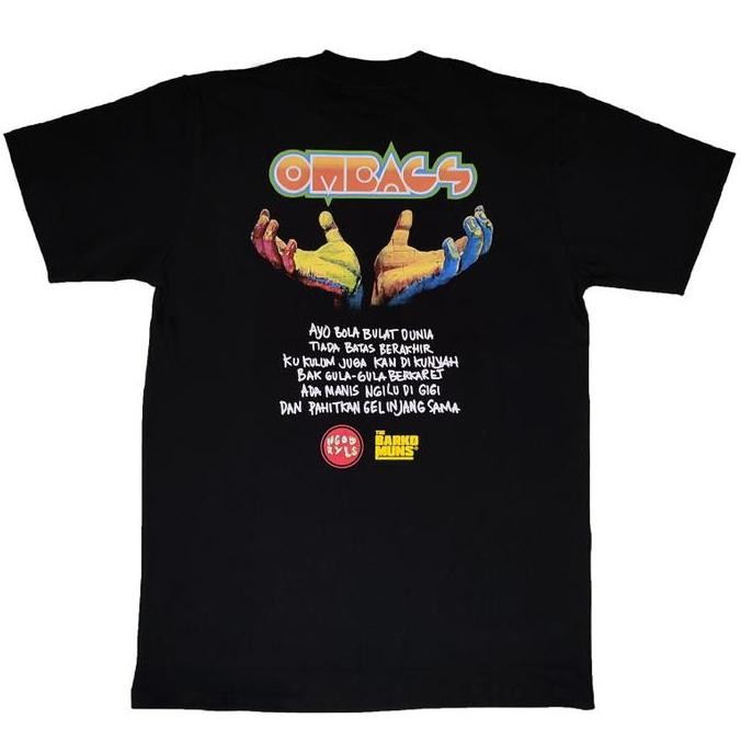Grosir T-Shirt Ngobryls X Ombags X Thebarkomuns