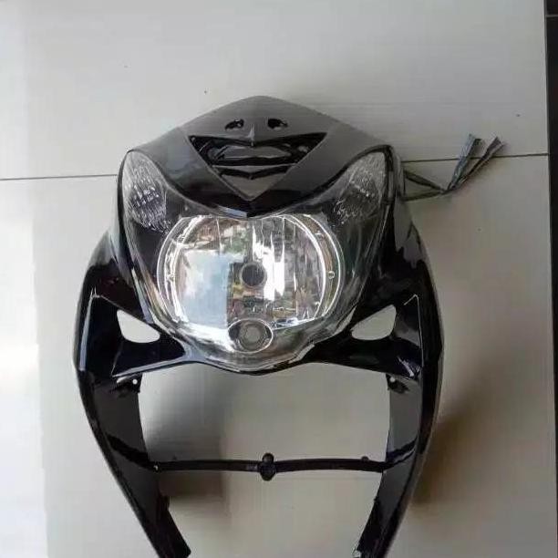 COVER BODY TAMENG MIO SOUL KARBU HITAM + REFLEKTOR LAMPU