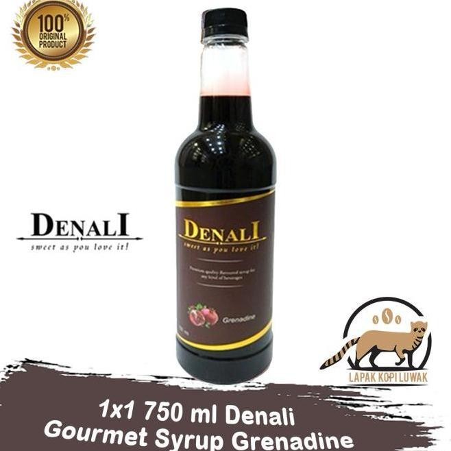 

(SALE) DENALI SYRUP RASA GRENADINE