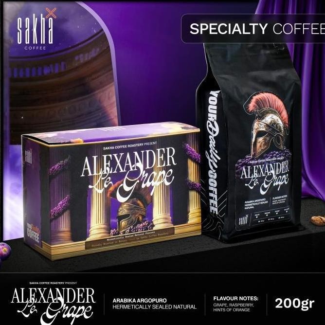 

PROMO BIJI KOPI ARABIKA ALEXANDER LE GRAPE COFFEE BEAN ARABICA BUBUK COFFE