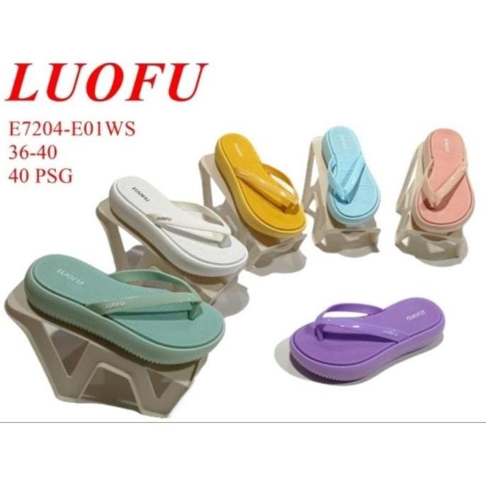LUOFU 7204 E01WS SANDAL JEPIT WANITA/SENDAL JAPIT CEWEK