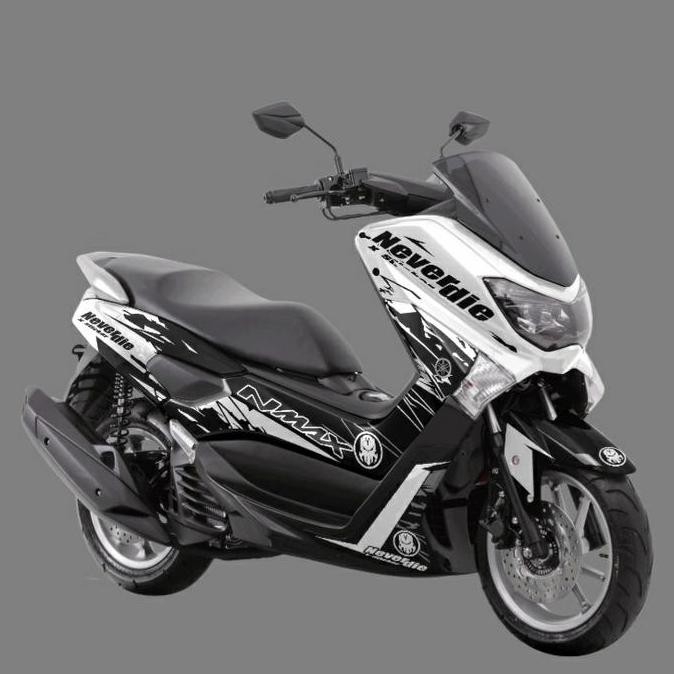 Decal Stiker Full Body Nmax Putih