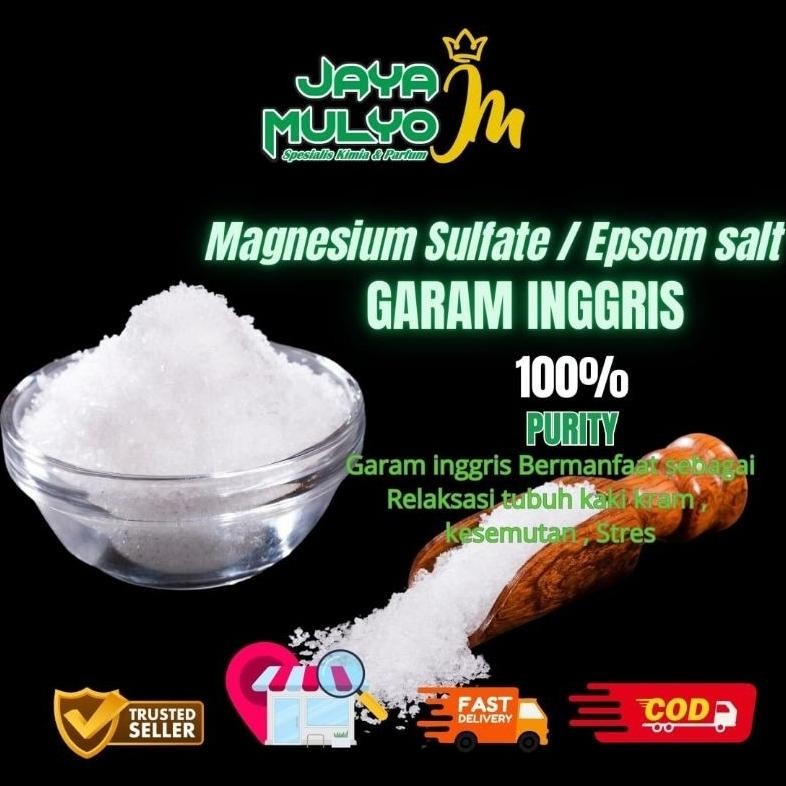 

(Terbaru) Garam Inggris / Epsom Salt / MgSO4 / Magnesium Sulfat (1kg) (Terlaris)