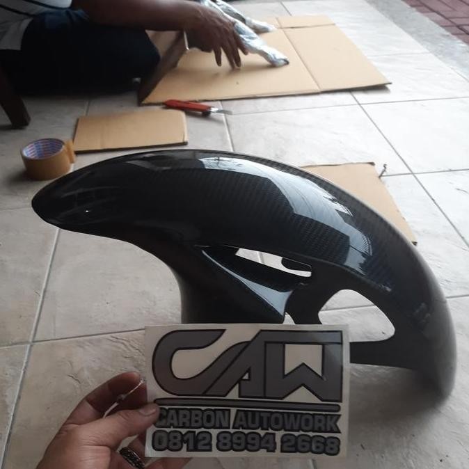 yamaha r25 2019 upside down spakboard depan.