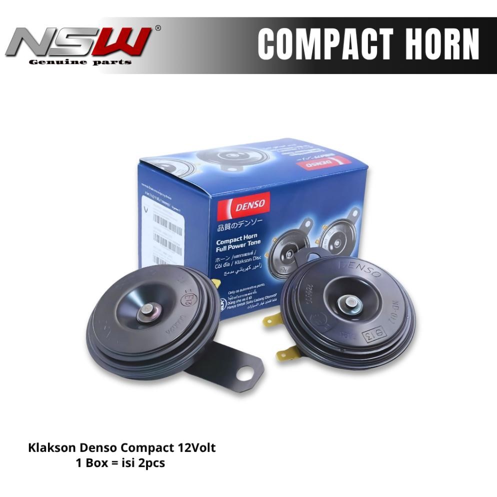 ''Terlaris" Klakson Denso Compact Disc | Klakson Mobil Avanza | Klakson Denso Keong Motor & Mobil 12
