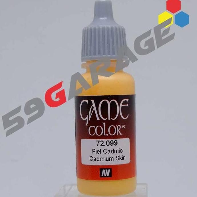 

Vallejo 72099 Cadmium Skin Warna Kulit Cat Airbrush Model Kit Original