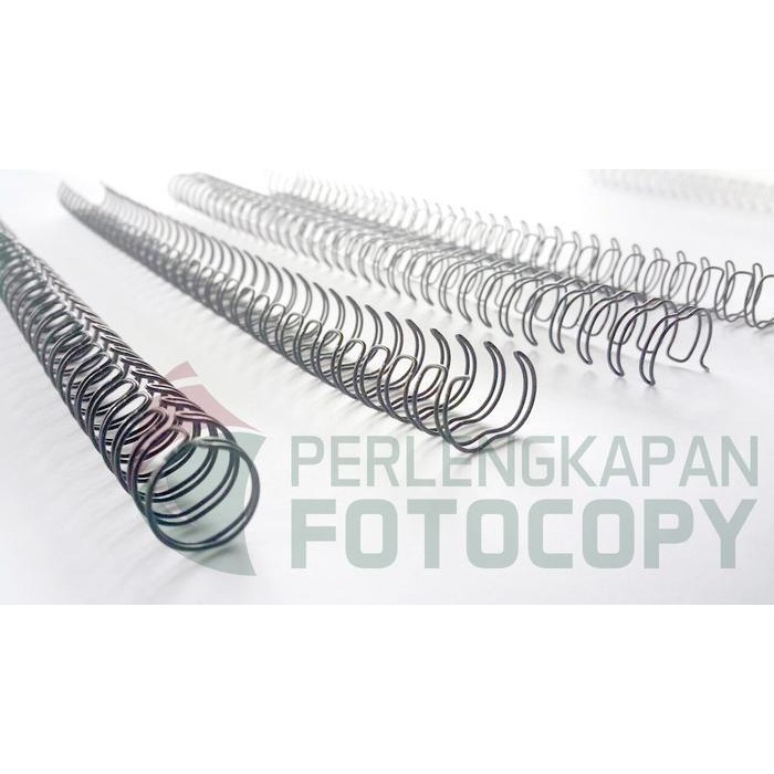 

Spiral Kawat/ Ring Kawat, Wire 2:1 F4 - 5/8 Hitam & Putih Termurah Original Dan Terpercaya