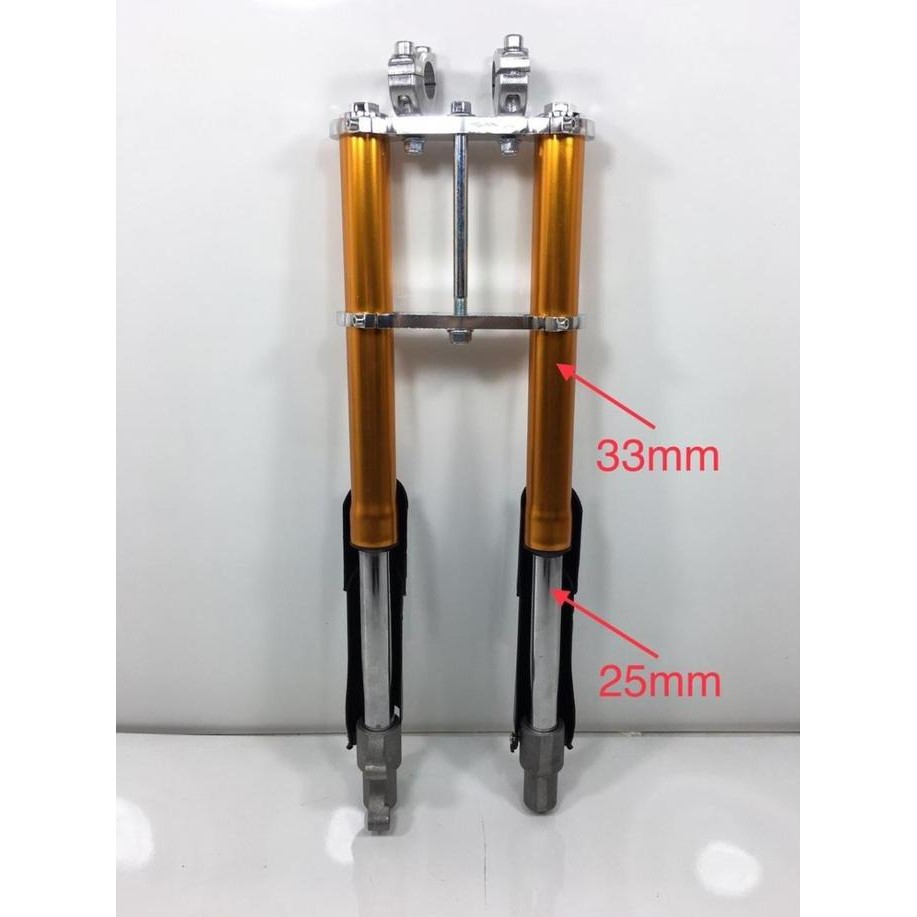 ''Terlaris" Up Side Down - Shock Depan Mini Trail 0Cc 2T Mesin Tarik Murah