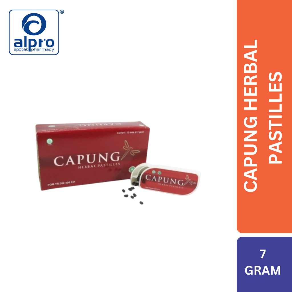 

Capung Herbal Pastilles 7G