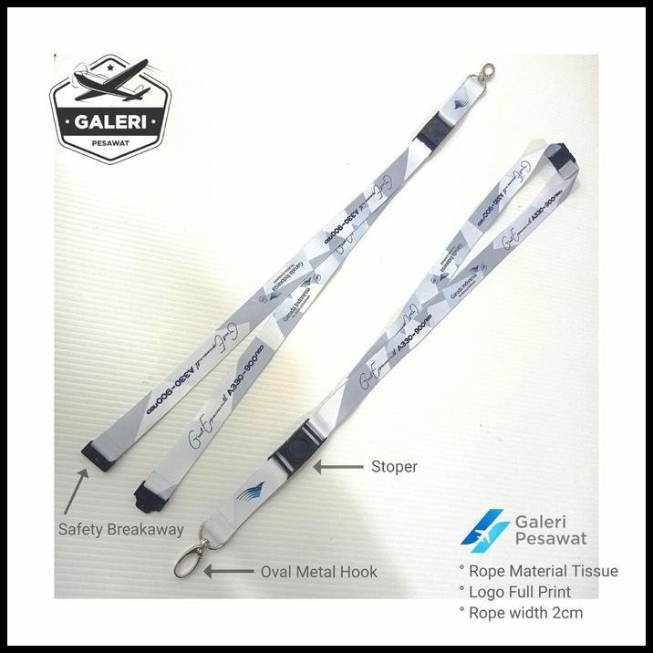 

Lanyard / Gantungan Tali Id card Garuda Indonesia A330-900 Neo