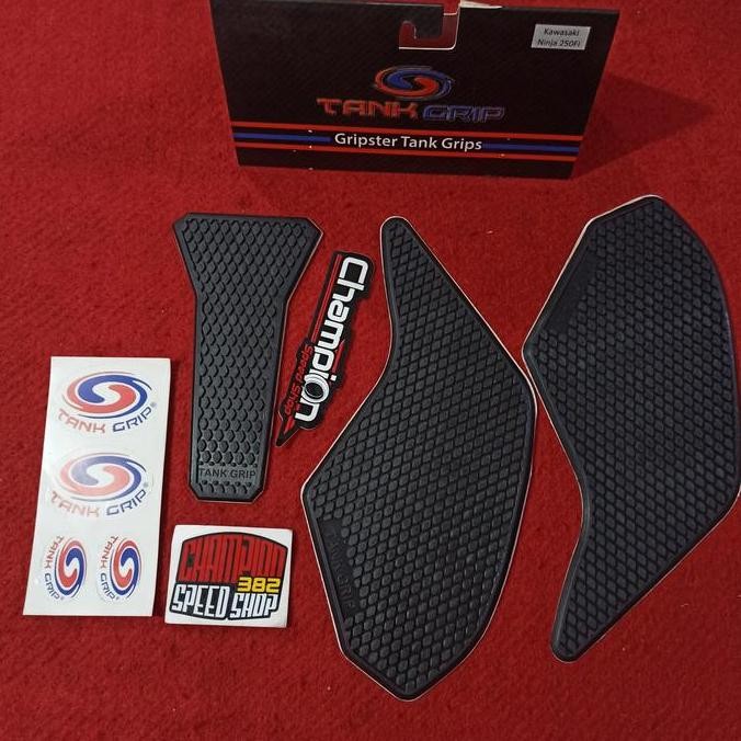 Paket Tankpad Tankgrip Side Tank Pad Grip WR3 Ninja 250FI 250 FI Z250