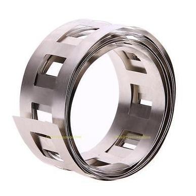 SALE NICKEL STRIP 2P MURNI UNTUK BATERAI 18650 HOLDER 2 SLOT - PURE NICKEL STRIP