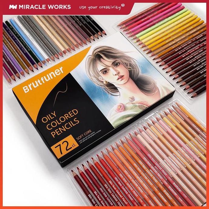 

Baru Mw Brutfuner Set Pensil Warna Lembut - 8/26/50/72 Warna Nuansa Kulit Premium