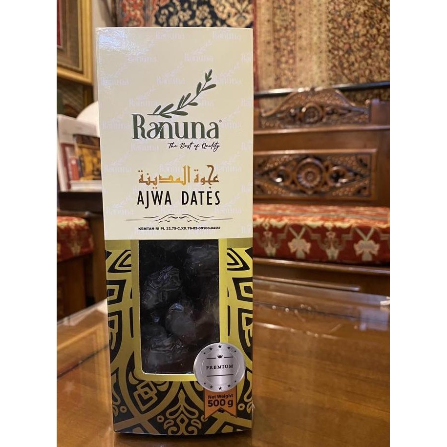 

KURMA AJWA SUPER PREMIUM 1 KG GR ORINAL SAUDI OLEH OLEH HAJI