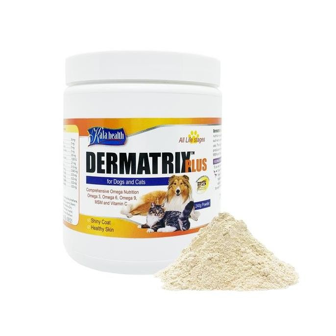 Dermatrix Plus Powder Dog Cat - Kalahealth - Vitamin Anjing Kucing Co