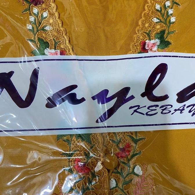 Motif Ubur Ubur Kebaya Encim Nayla Bahan Katun Toyobo PBS