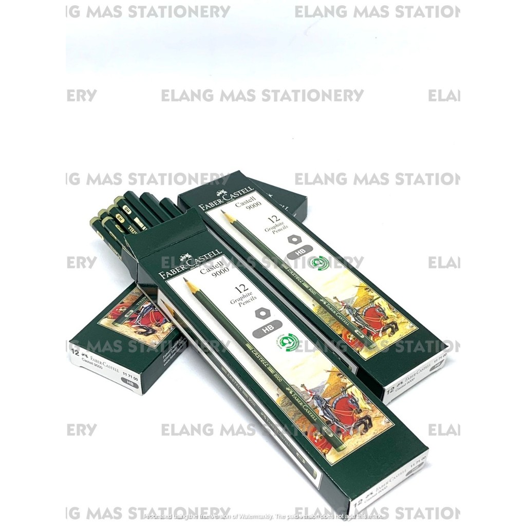 

Pensil Kayu For Komputer Faber Castell 3B 4B 5B 6B 7B 8B H HB