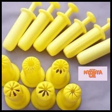 ADK20 Cetakan Semprit Dorong Plastik Kue Kering Cookies Spuit Pompa