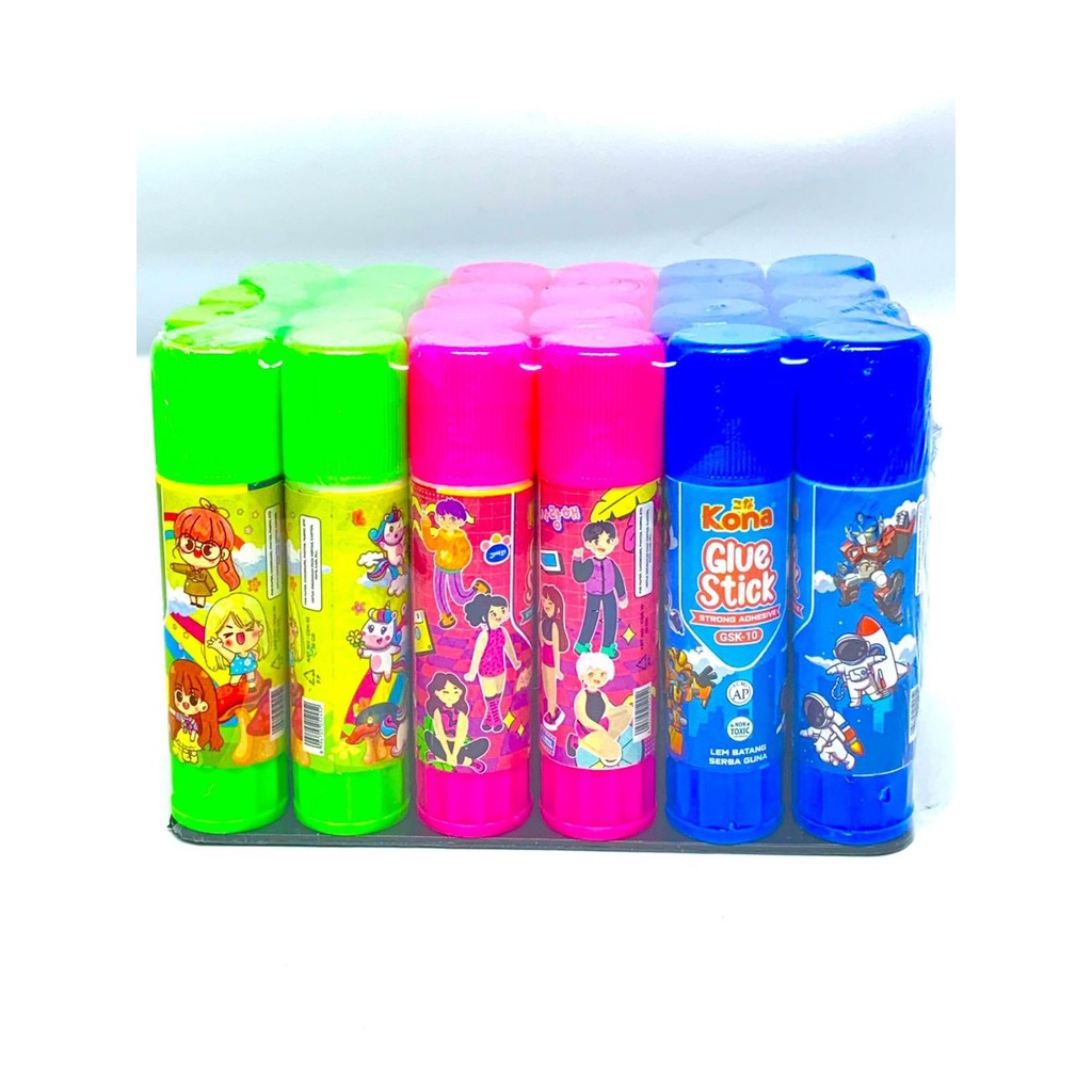 

Lem Stik Fancy Glue stick 10gr (24pcs) kona orlee