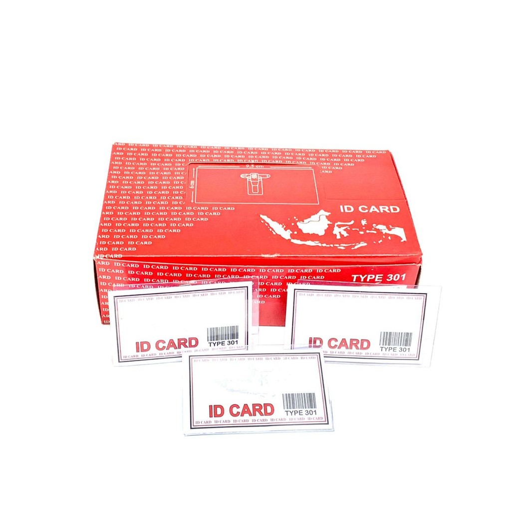 

Name Tag Multi - Tanda Peserta + Peniti + Jepit buaya - Namebadges Dos Merah