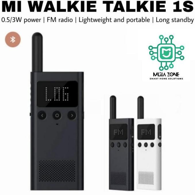BARU XIAOMI MIJIA WALKIE TALKIE 1S HT INTERPHONE ORIGINAL SMART WIRELESS
