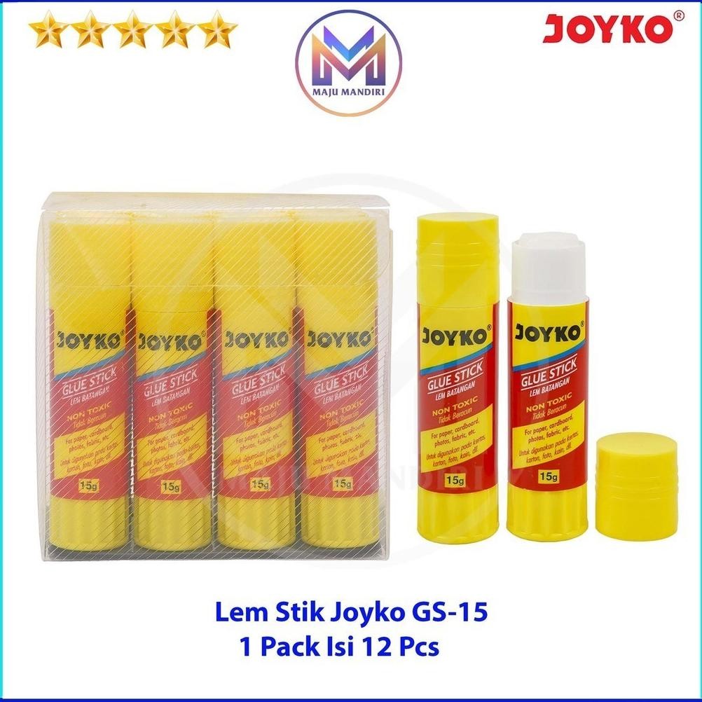 

Lem Stik Joyko 15 Gram / Glue Stick 15g / Lem Batang Kertas