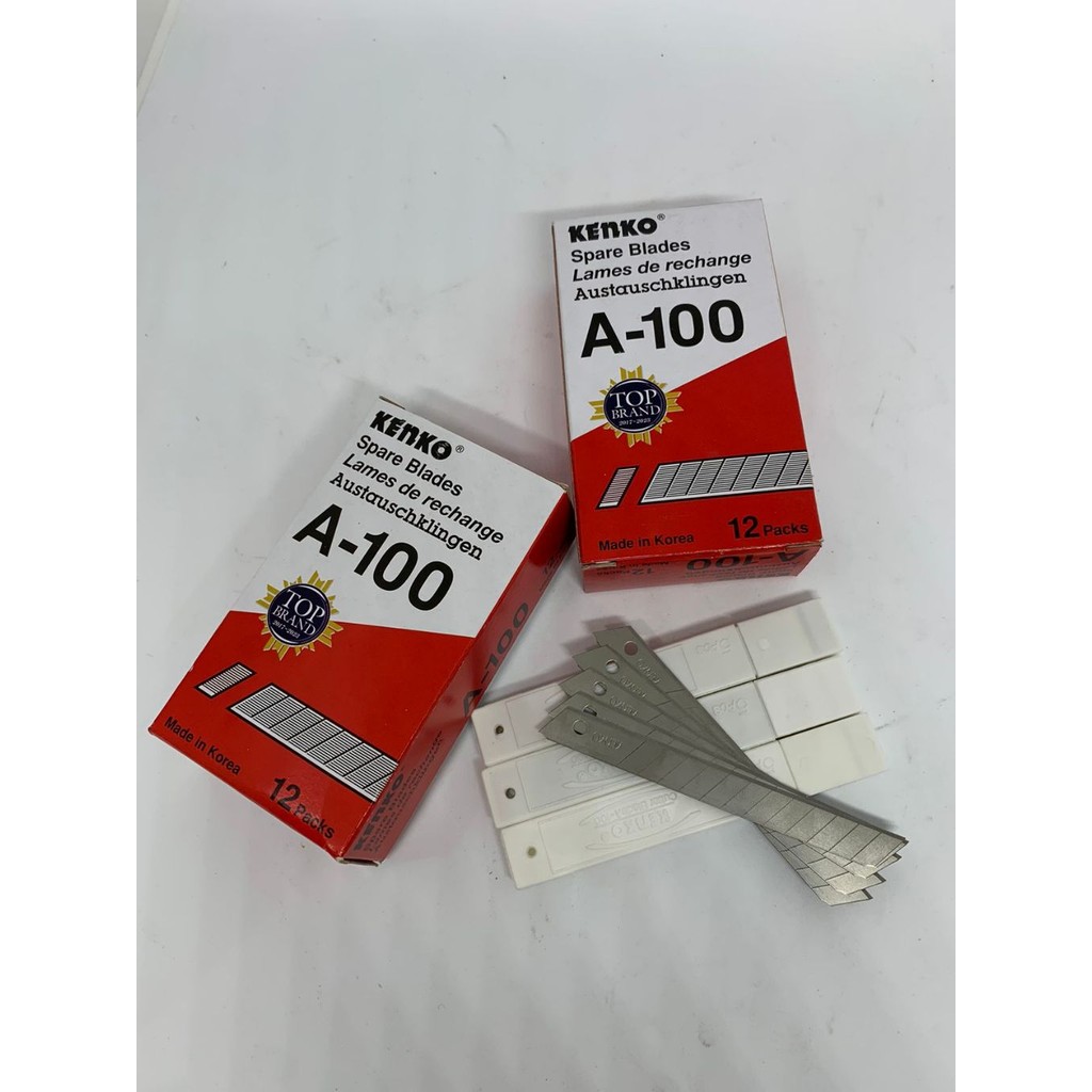 

ISI PISAU CUTTER CUTER KECIL KENKO A 100 A100 A-100 REFILL KATER
