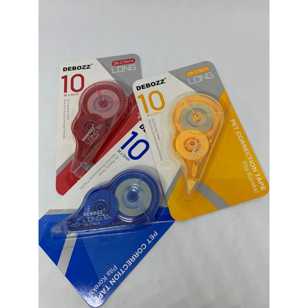 

Tip-ex Kertas / Correction Tape Debozz DB-CT007A/CT010