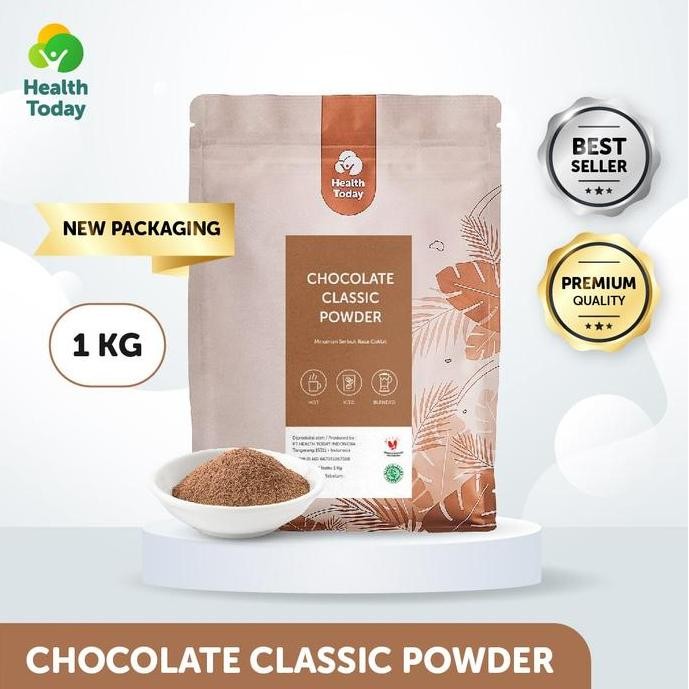 

baru health today chocolate classic powder drink - bubuk minuman coklat klasik