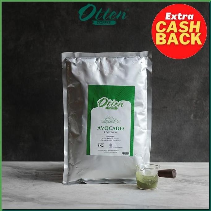 

baru bubuk minuman rasa alpukat 1kg - avocado powder drink by otten