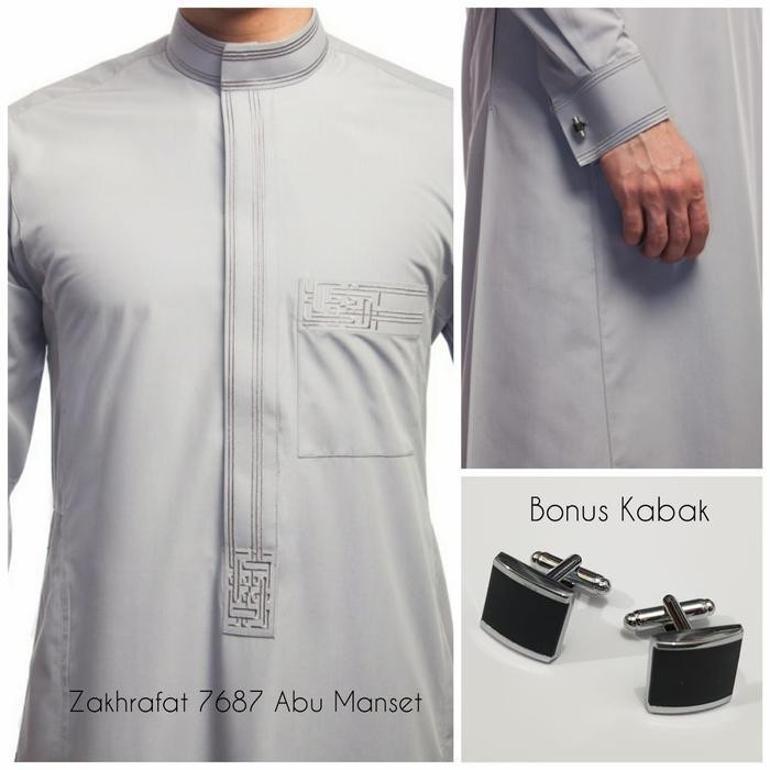 Gki Jubah Import Saudi Zakhrafat Premium