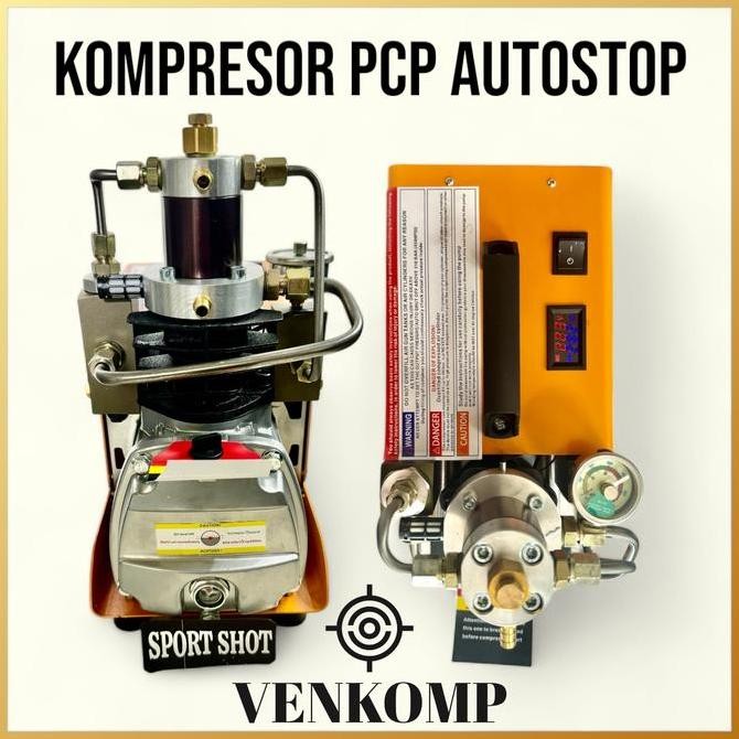 Kompresor Pcp Otomatis Stop 6000 Psi Merk Venkomp