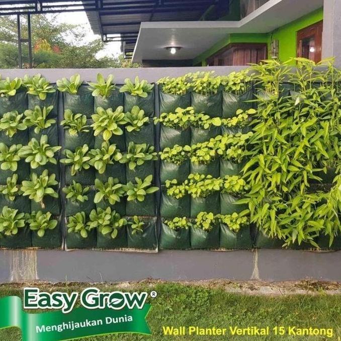 

Baru Pot Dinding Wall Planter 15 Kantong - Pot Gantung Tanaman Awet Tahan Lama