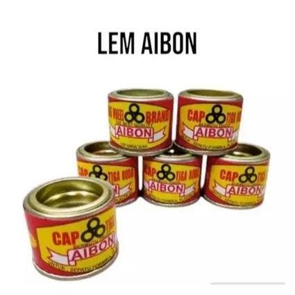 

[ 1 PAK ISI 12 ] Lem Aibon Kecil merk random / Lem Aibon Kaleng / Lem Aibon Mini