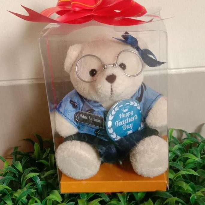 baru boneka profesi guru lucu mainan edukatif anak cita-cita profesi sekolah