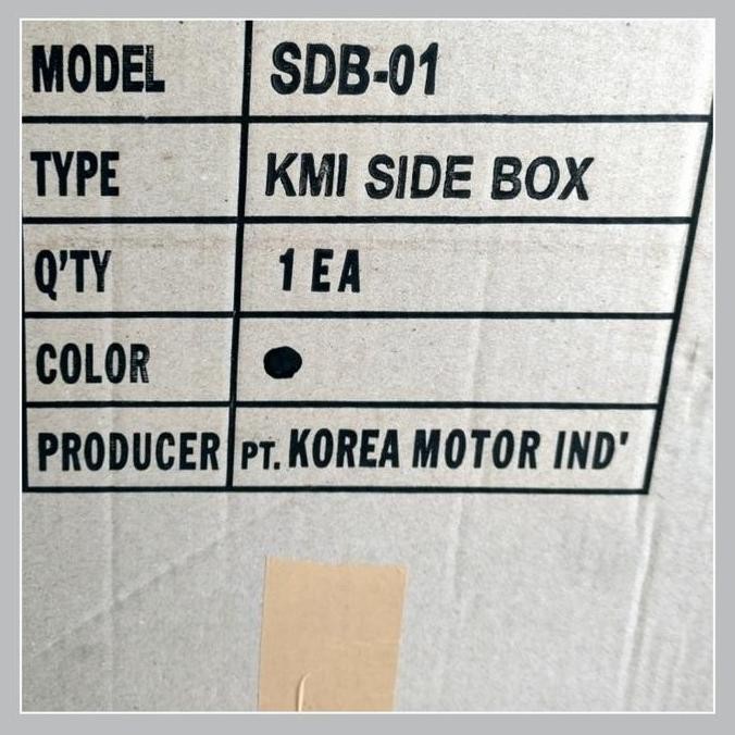 box samping motor universal Kmi side box kmi