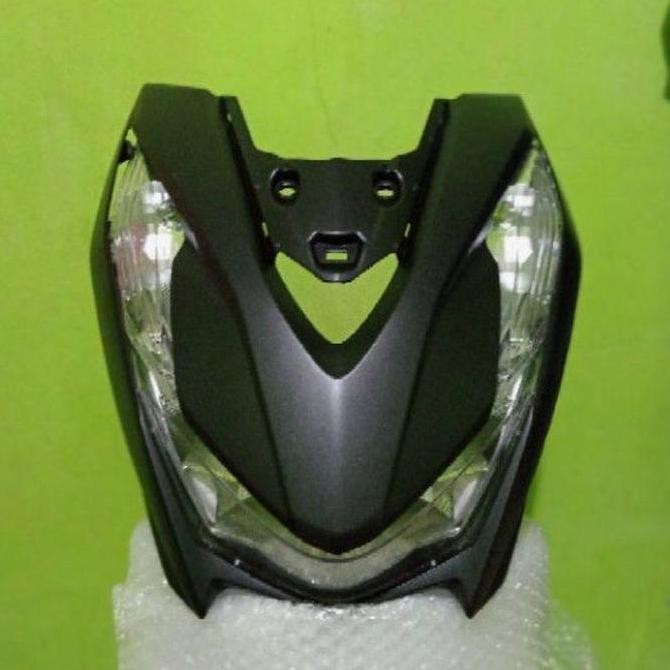 Tameng Cover Body depan 1 set Reflektor lampu Beat new led Dealuxe Bea