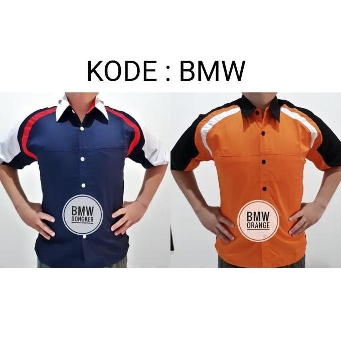 Seragam Kombinasi Kemeja Baju Kerja Drill Baju Pdh Dc Ep04 Yt Bmw