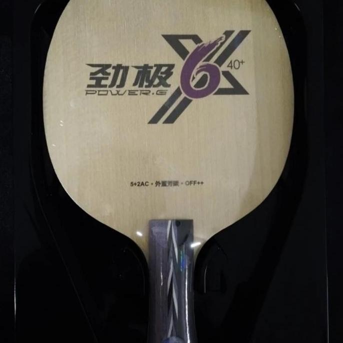 Termurah Bet Kayu Pingpong Dhs Blade Pg 6X