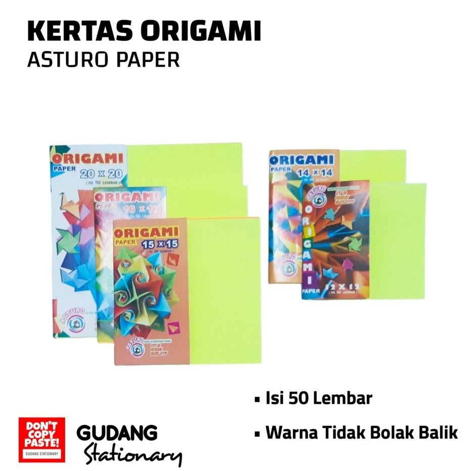 

Kertas Gami Warna Asturo