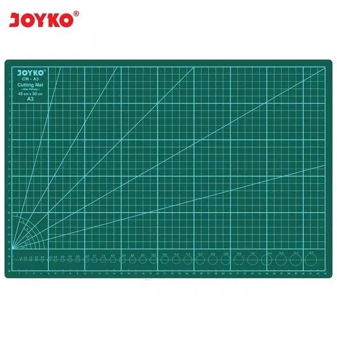 

<<<<<] Cutting Mat Alas Potong Joyko CM-A3 (45cm x 30cm)