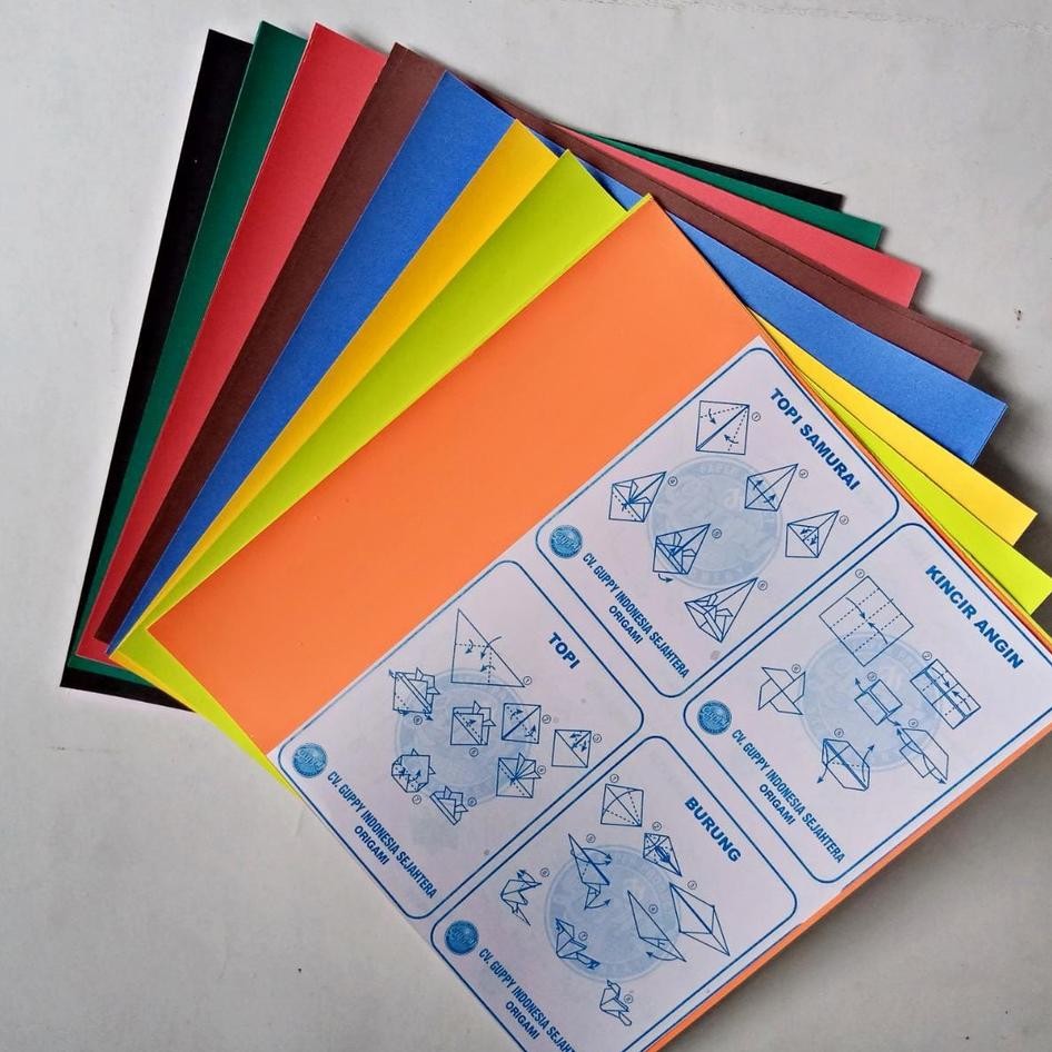 

Gami I Kertas Lipat 20 X 20 Cm 50 Lembar