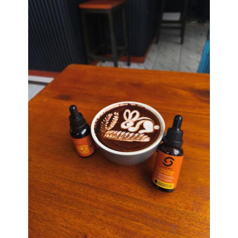 JJ  LATTE ART ID LIQUID CAIRAN PENGGANTI SUSU UNTUK LATIHAN MENGGAMBAR LATTE ART