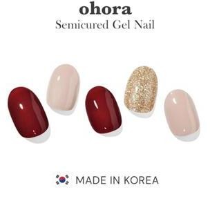 Ohora Rosewood - Semicured Gel Nail Art