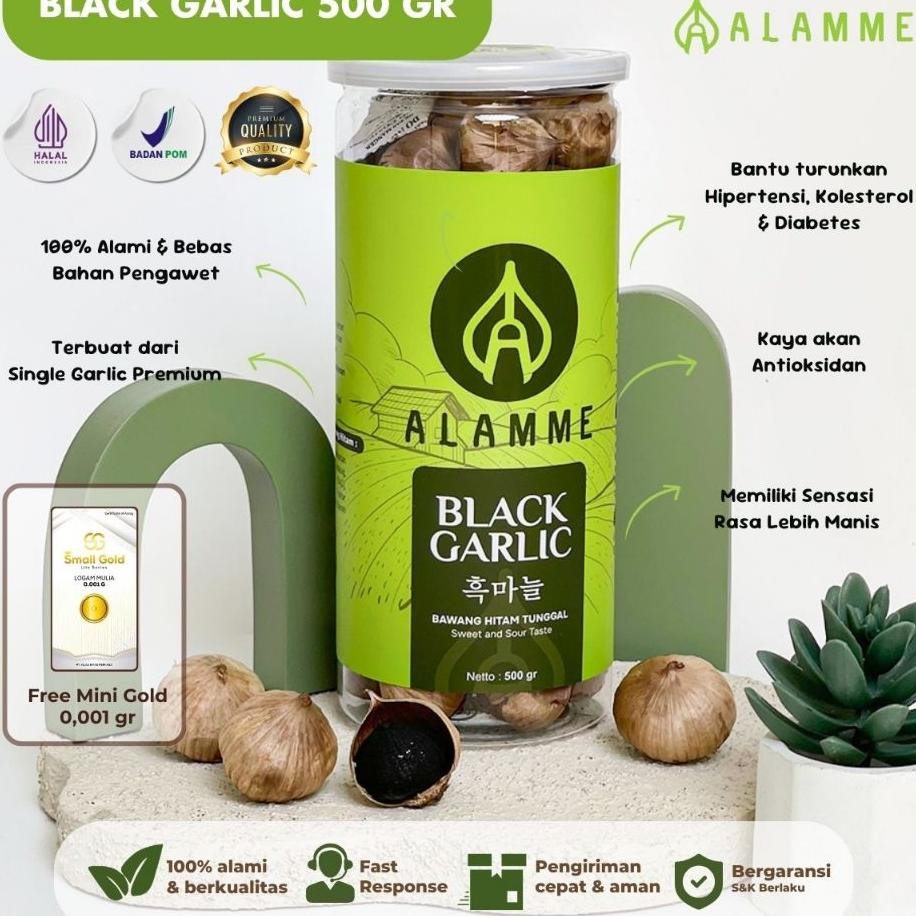 

Alamme Bla Garlic Bawang Hitam Tunggal Gr